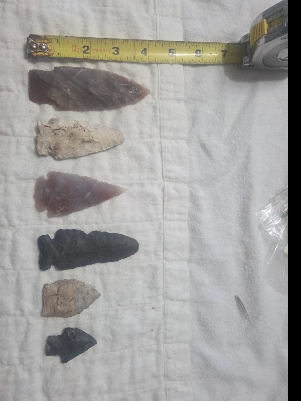 Assorted Stone Arrowhead/Points Lot - Multicolor